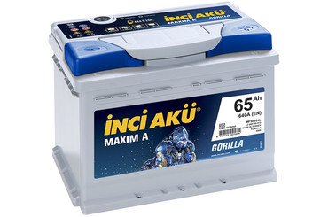 Аккумулятор INCI AKU MAXIM A GORILLA 65AH L 640A