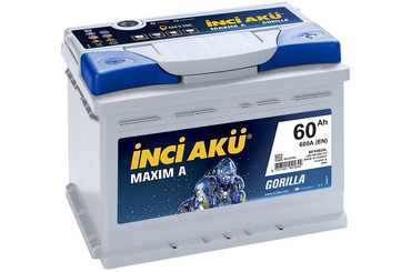 Аккумулятор INCI AKU MAXIM A GORILLA 60AH L 600A