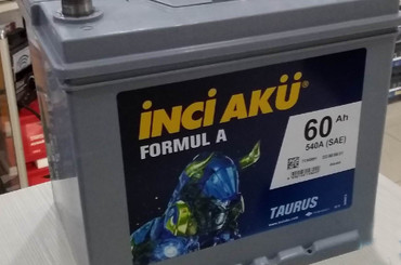 Аккумулятор INCI AKU FORMUL A ASIA TAURUS 60AH 540A