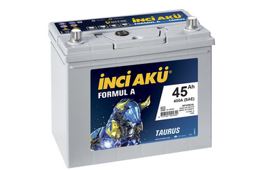 Аккумулятор INCI AKU FORMUL A ASIA TAURUS 45AH 400A